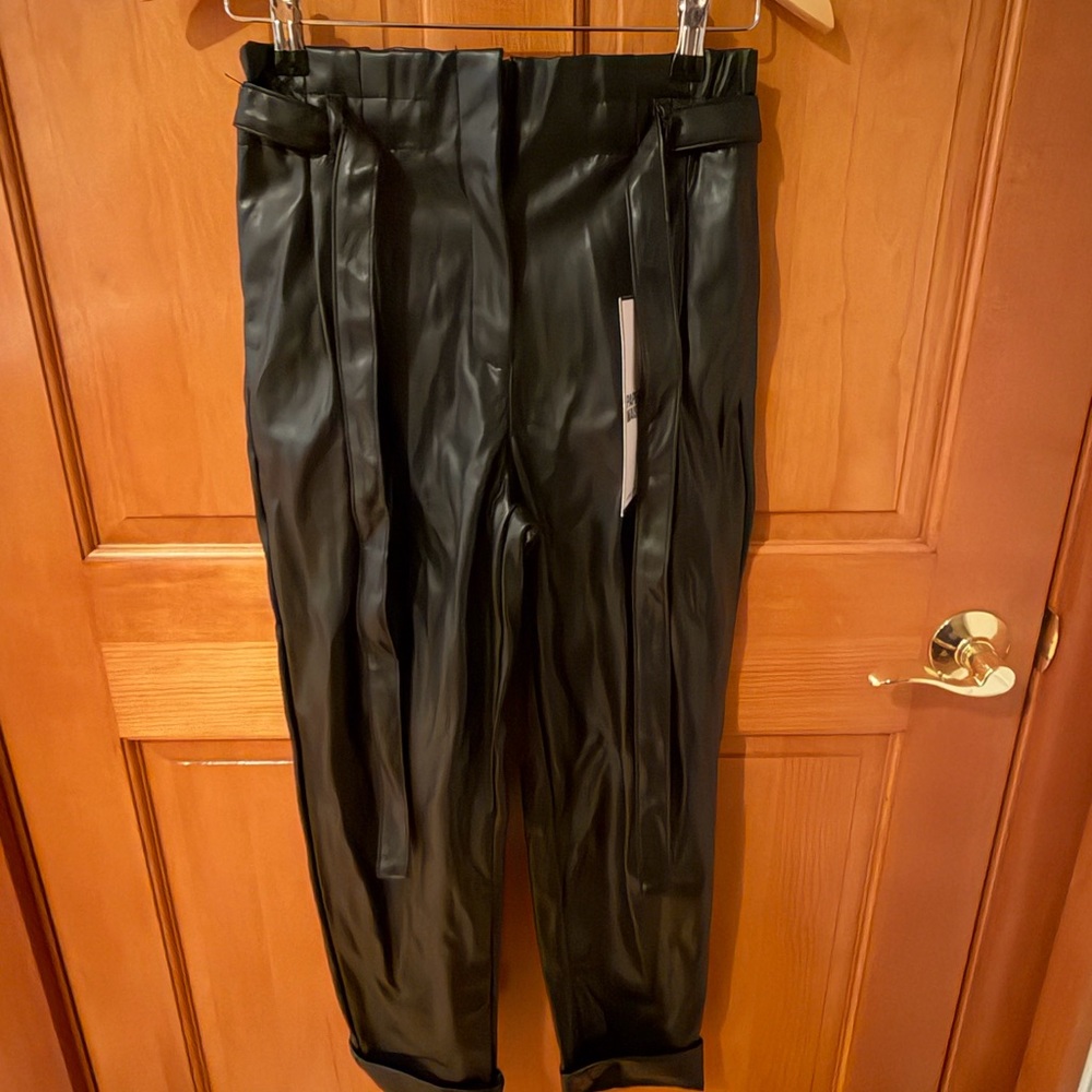 Almost Famous faux leather pants